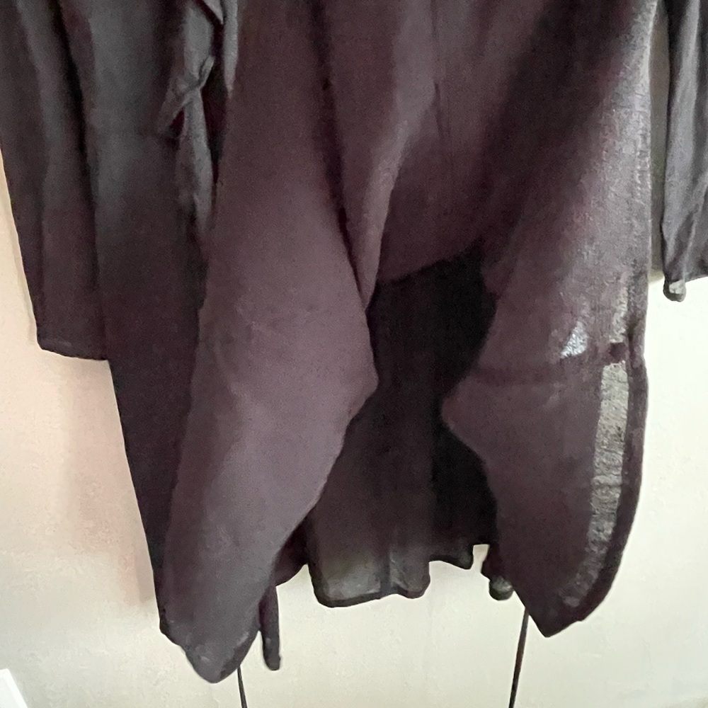 Reformation Black Ruched Sheath Dress - Picture 5 of 9